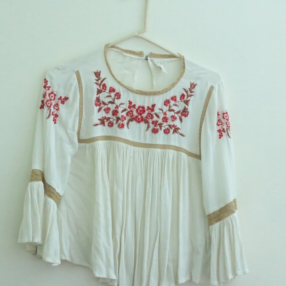 Forever 21 Contemporary Flowy Top - Picture 2 of 2